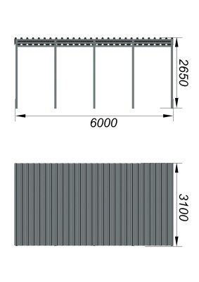 Теневой навес трибун МАФ 4130 в Калининграде