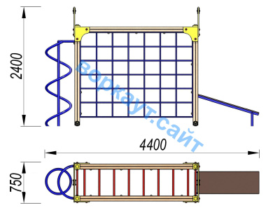 Детский спортивный комплекс Юниор ДСК 3105 в Калининграде