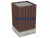 Урна деревянная квадратная с бетонным основанием МАФ 1633 в Калининграде